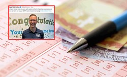 Wygraną w loterii zainwestuje we własną kampanię wyborczą. "To boska interwencja"