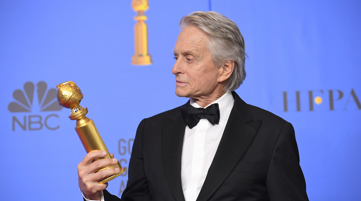 Michael Douglas Golden Globe díjátadón  2019 january 6-án / Fotó:Northfot