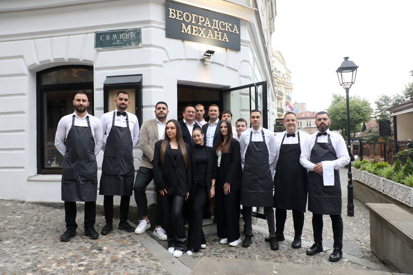 Menadžment i osoblje "Beogradske mehane"