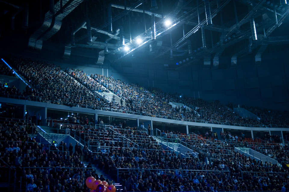Koncert Queen i Adama Lamberta w Tauron Kraków Arena - zdjęcia publiczności