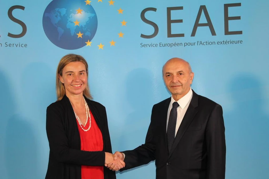 Federika Mogerini i Isa Mustafa