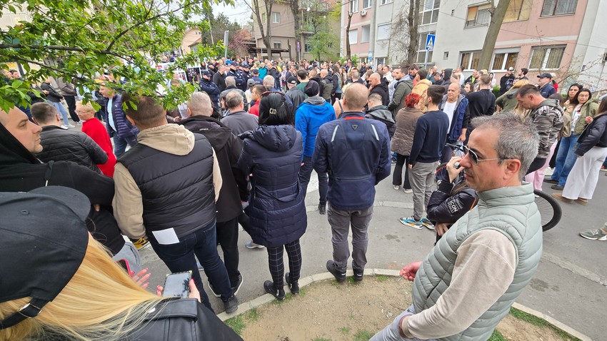 Beograd Zvezdara protest tišina