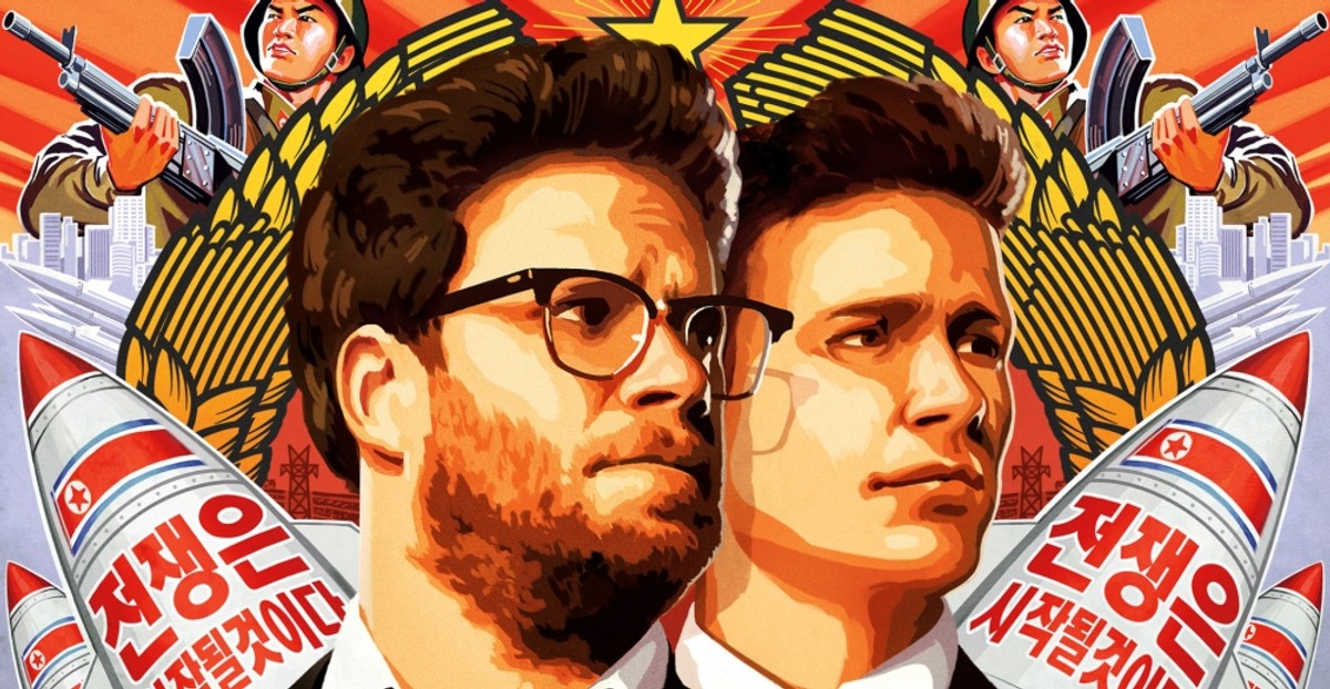 Plakat "The Interview" - Seth Rogen i James Franco