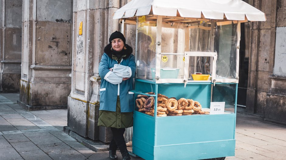 Anna Zaucha i jej wózek