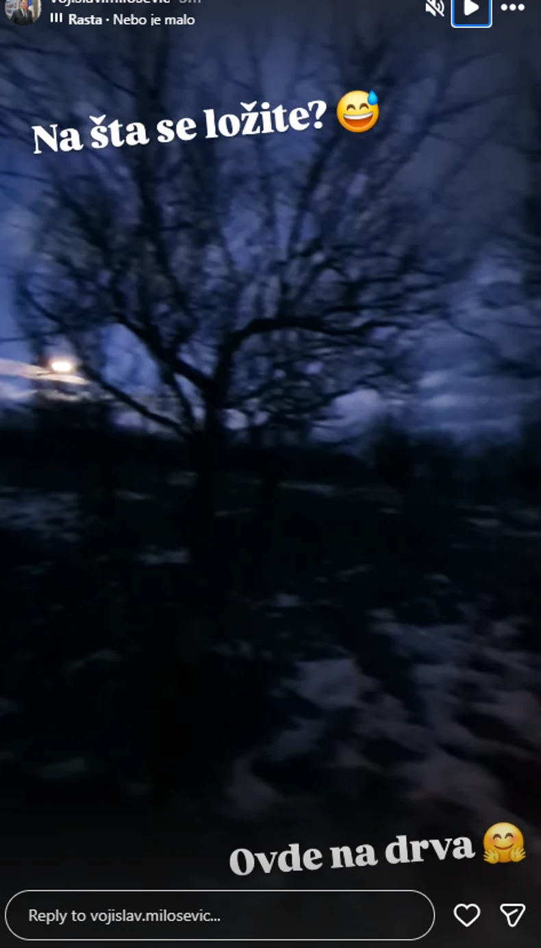 Voja otišao u šumu