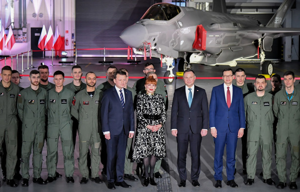 Mateusz Morawiecki, Mariusz Błaszczak, Georgette Mosbacher, Andrzej Duda