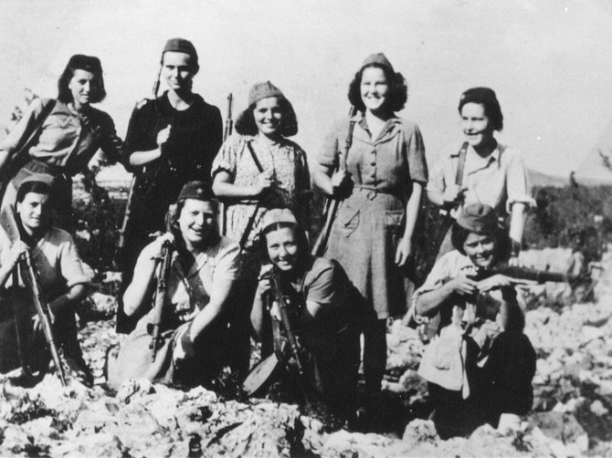 Partizanke na Dinari