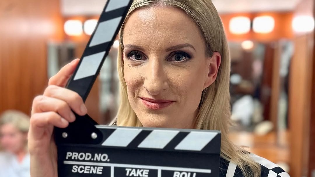 Moderátorka Adela Vinczeová.
