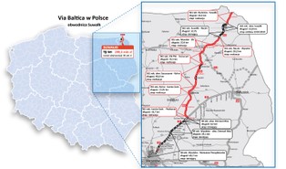 Otwarto obwodnicę Suwałk. Zobacz stan prac nad Via Baltica [MAPA]