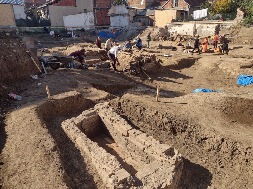 Iskopavanje vršeno u oktobru 2022.godine