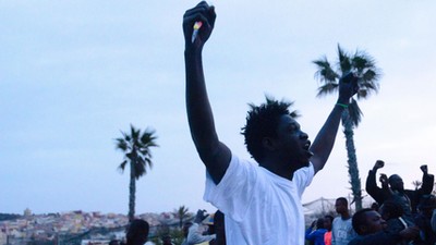 Ceuta, migranci, uchodźcy