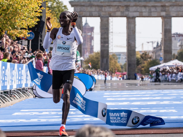 Kipchoge ustanowił w Berlinie rekord świata w maratonie