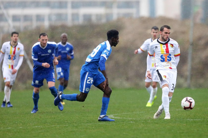 27.01.2019 SPARING JAGIELLONIA BIALYSTOK - SLOVAN LIBEREC SEZON 2018/2019 PILKA NOZNA