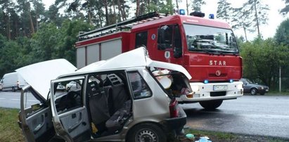 Tragiczny  karambol! Nie żyje kobieta. FOTO