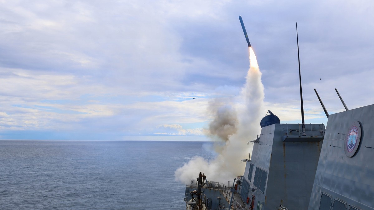 Tomahavk raketa, lansiranje na Iran, 1. mart