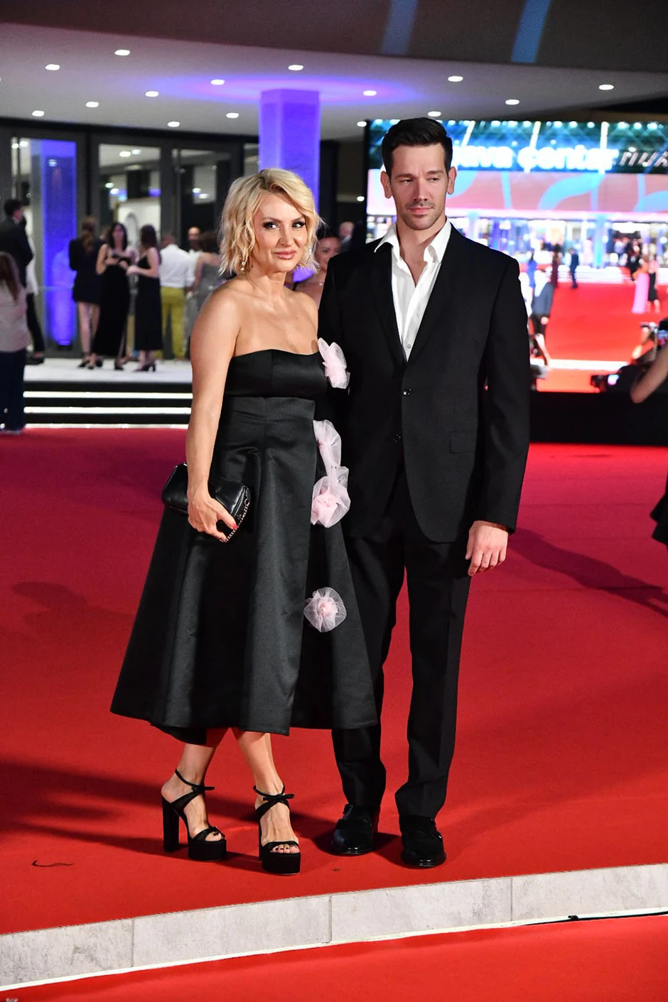 Goca Tržan sa mužem