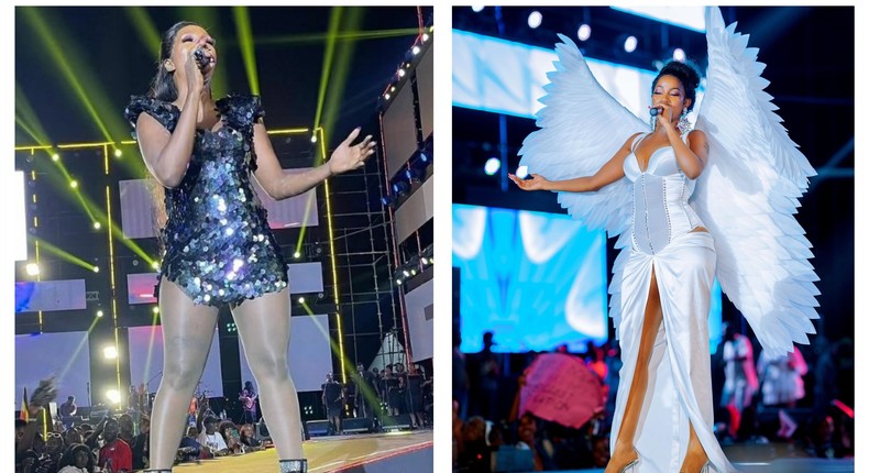 Cindy Sanyu and Sheebah Karungi put up incredible performances