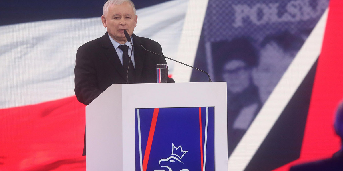 Jarosław Kaczyński, prezes PiS 