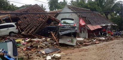 Tsunami uderzyło w Indonezję. Ofiary śmiertelne, setki rannych