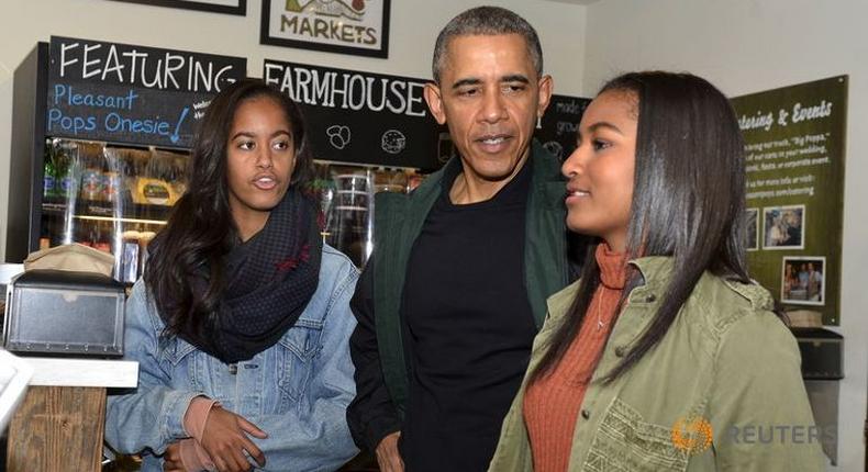 Obama: would tell daughters to 'go for it' if wanted to enlist