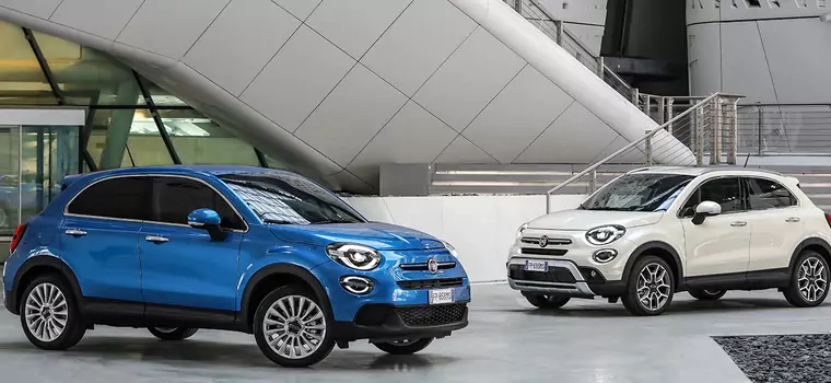 Fiat 500X z nowymi światłami i silnikami