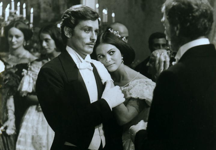 Claudia Cardinale, Alain Delon i Burt Lancaster w filmie 'Lampart'