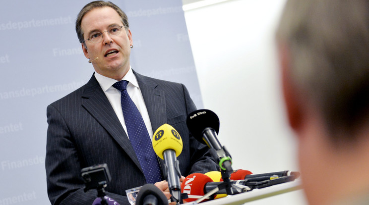 Anders Borg Svédország gazdasági minisztere volt /Fotó:AFP