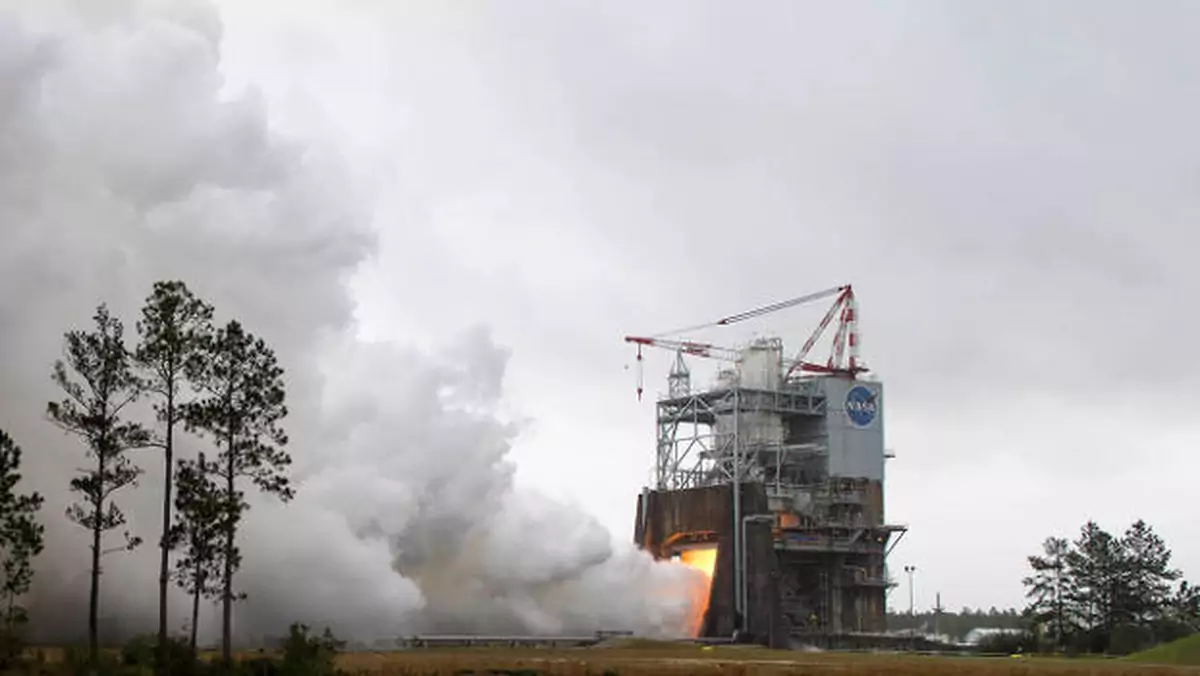 NASA testuje silnik dla rakiety do głębokiej eksploracji kosmosu