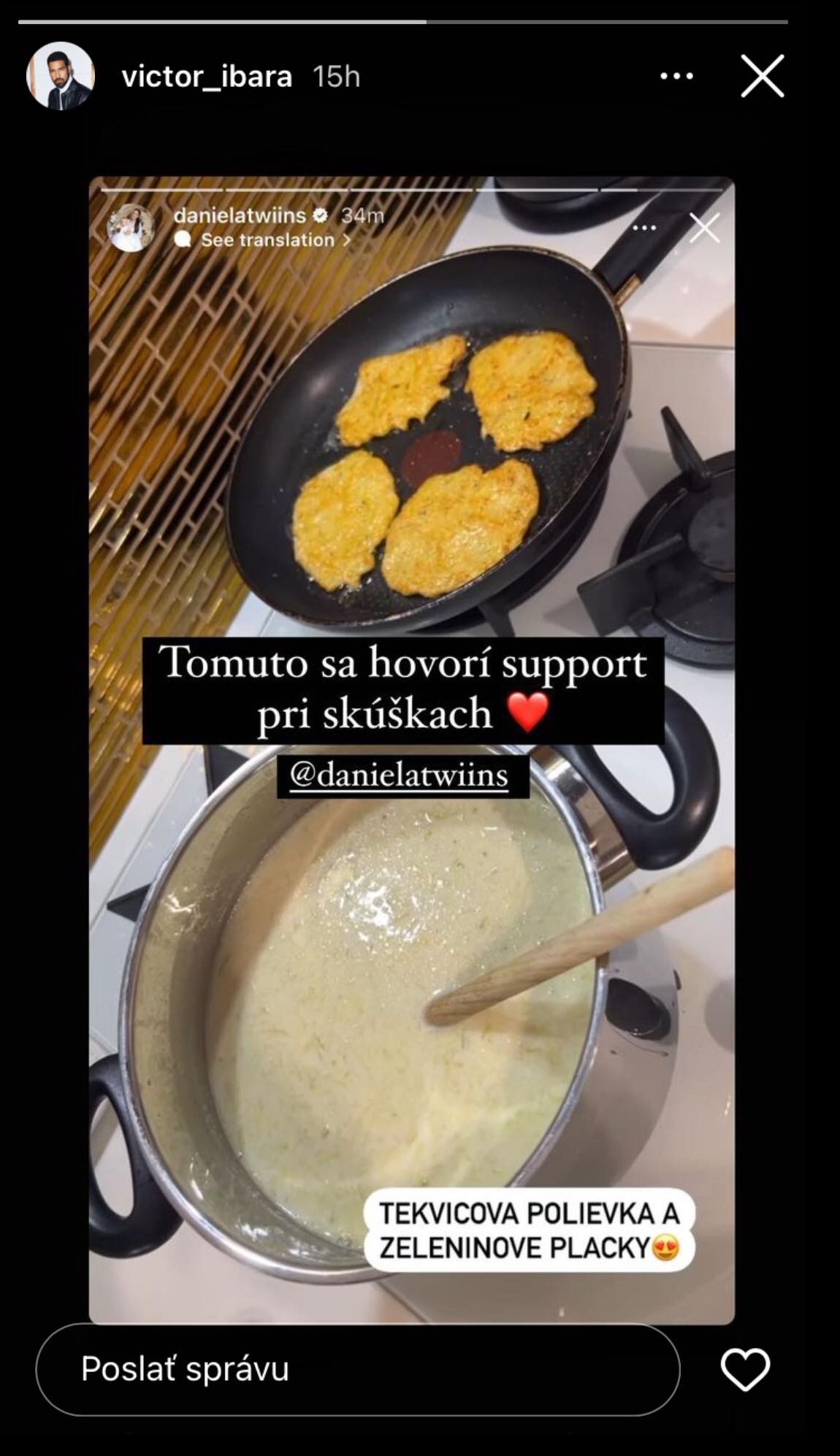 Gazdinka Daniela sa opäť predviedla.