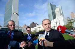 Unijni szefowie dyplomacji spotkali się w Nowym Jorku. Schetyna: Chcemy przywołać sprawy ukraińskie