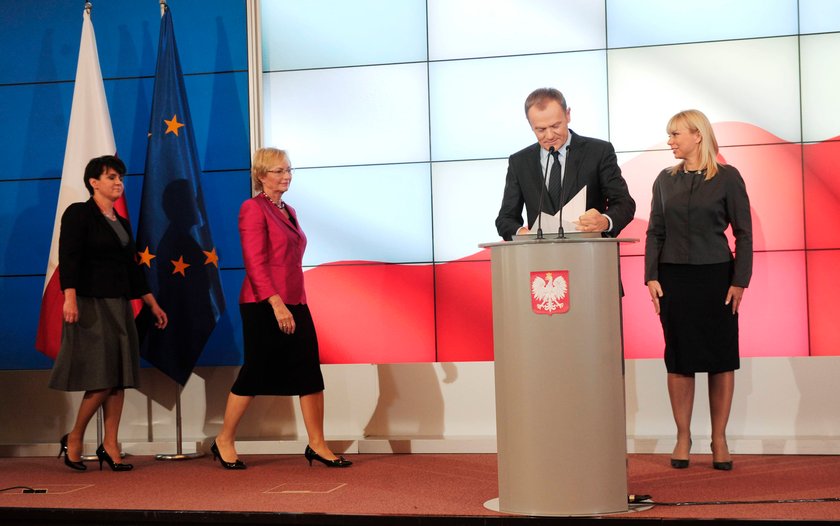 Elżbieta Bieńkowska, Donald Tusk