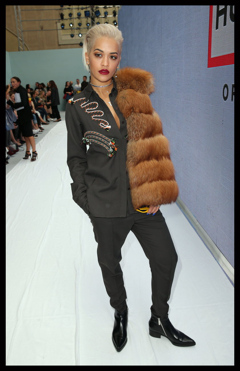 Gwiazdy na London Fashion Week 2014