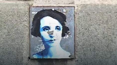 Ksenijin lik na ulicama Beograda