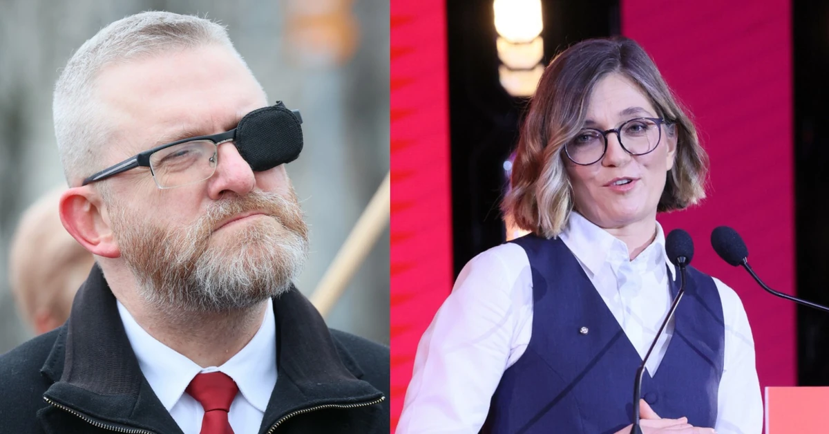 Magdalena Biejat tłumaczy, kto "wyhodował Grzegorza Brauna". "Dołożyły się KO i PSL"