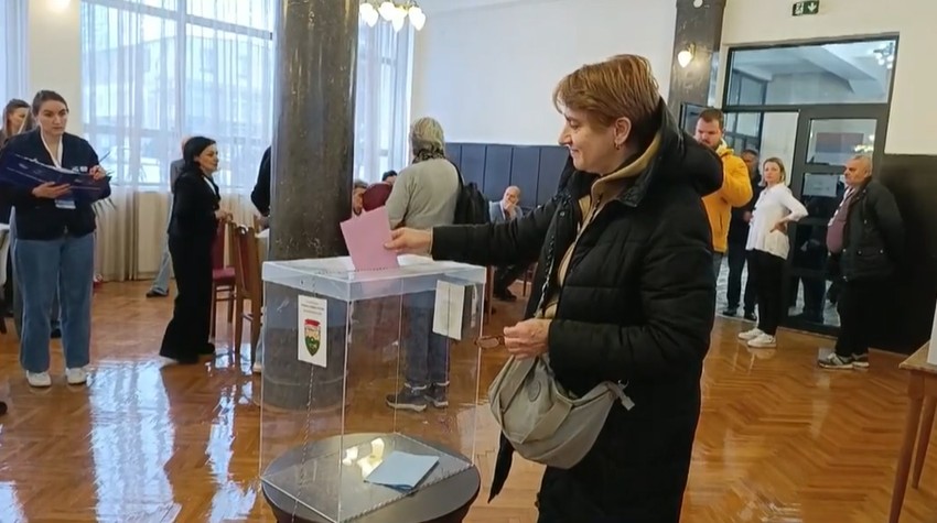 Glasanje u Lučanima ovog jutra