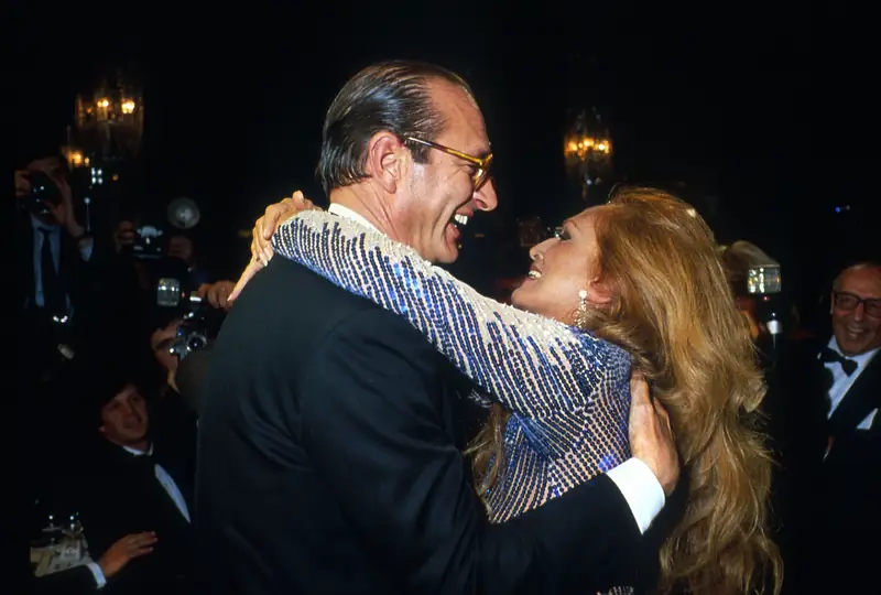 Dalida i Jacques Chirac / GettyImages