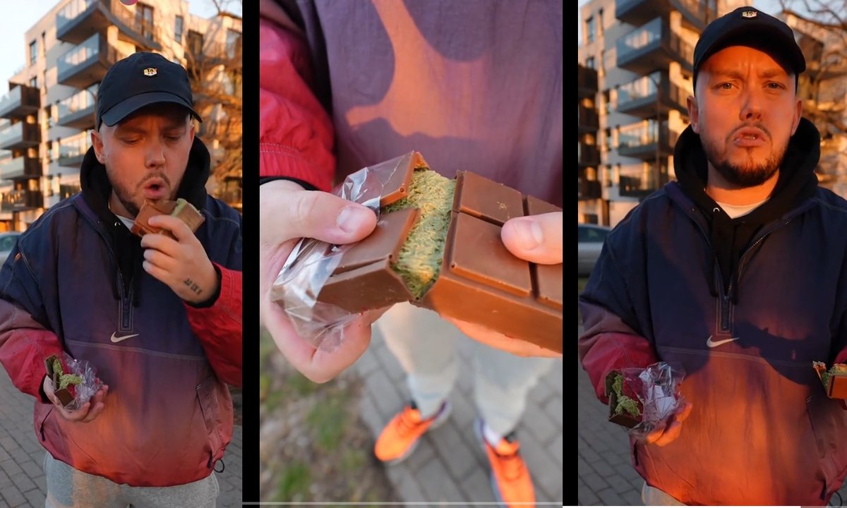 Książulo spróbował dubajskiej czekolady od Zenka Martyniuka. "Dlaczego taka droga?"