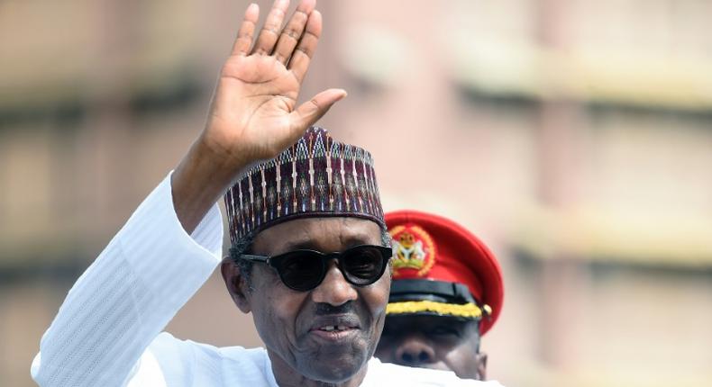 Nigeria said the report scratches the surface of the subject then ends up blaming the government under the able leadership of President Muhammadu Buhari (pictured June 2019)