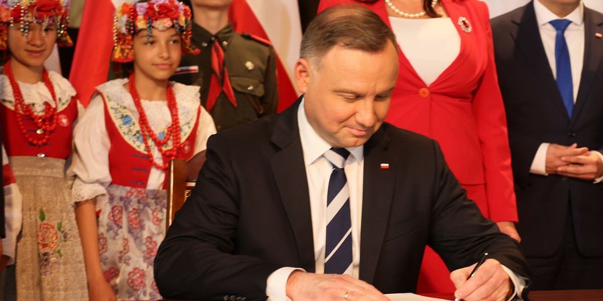 Prezydent Andrzej Duda