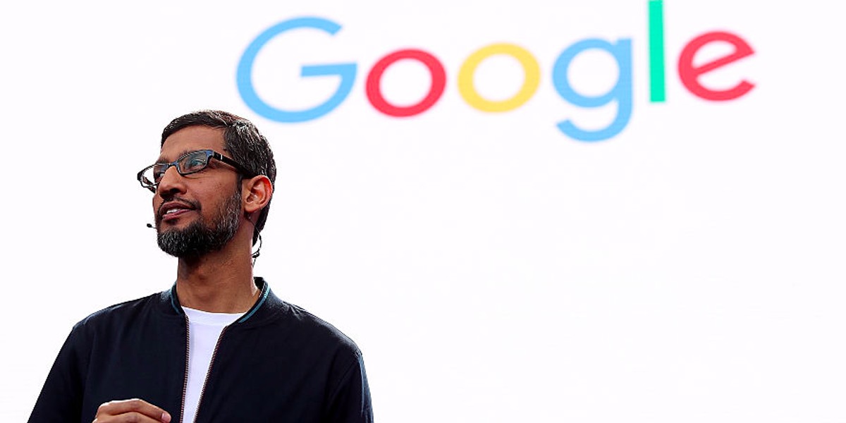 Google CEO Sundar Pichai.