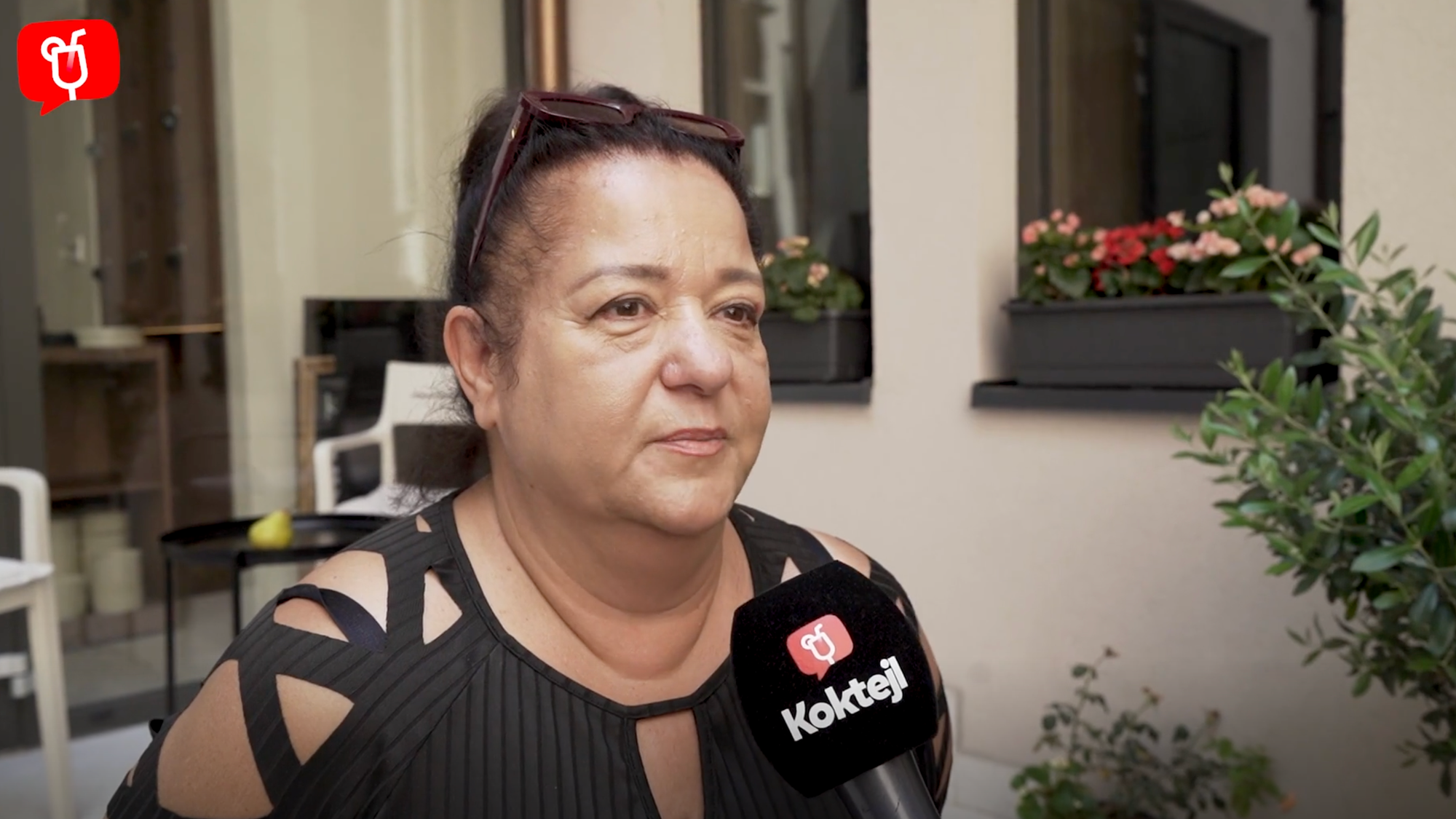 Speváčka Brigita Szelidová Čikoš.