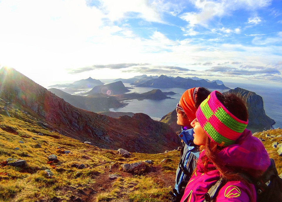 Gosia i Zdeno, Himmeltinden, Lofoten