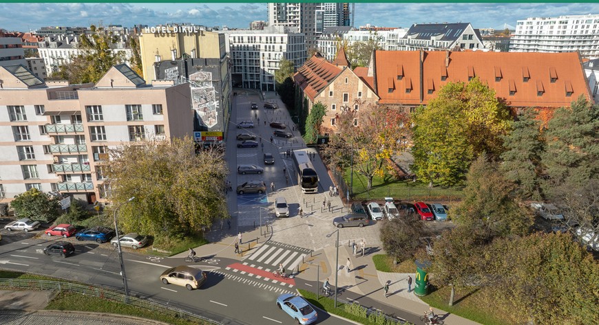 Przy Cieszyńskiego powstanie tzw. rowerowa ulica