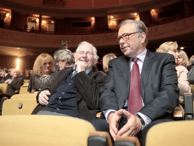 Krzysztof Zanussi i Lech Ordon