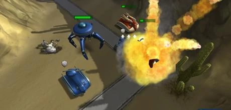 Screen z gry "Commanders: Attack!"