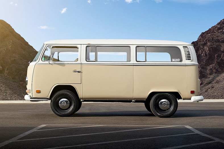 Volkswagen T2 z napędem e-Golfa