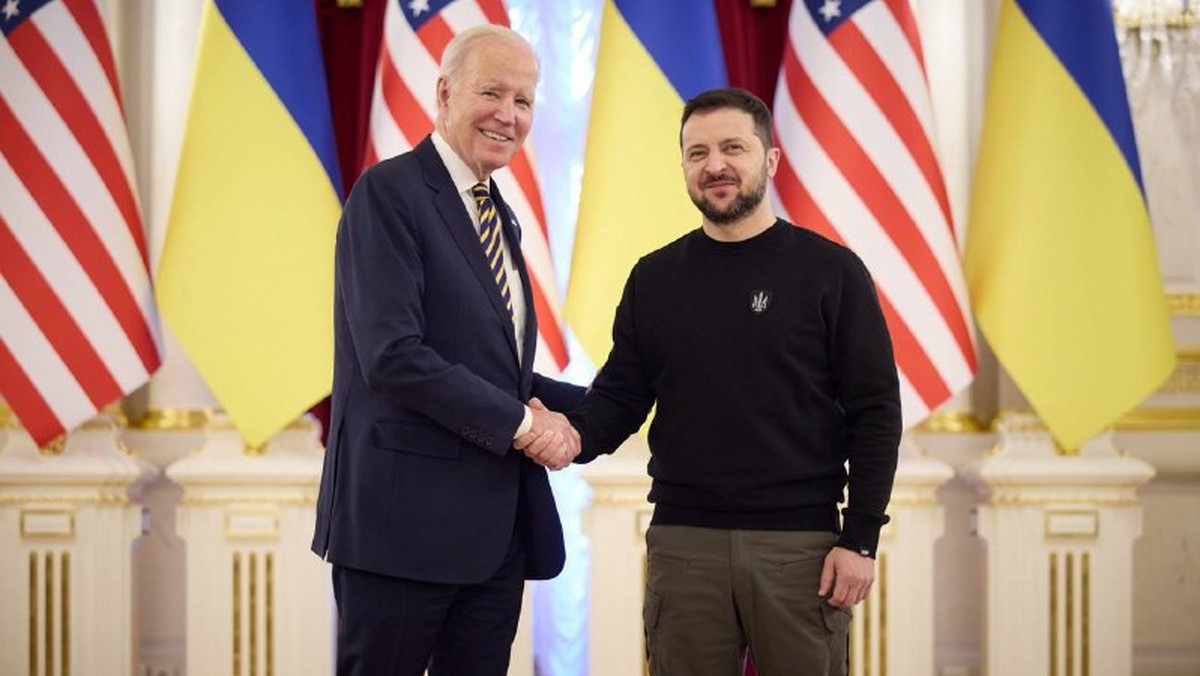 Joe Biden w Kijowie. Prezydent USA skomentował swoją wizytę