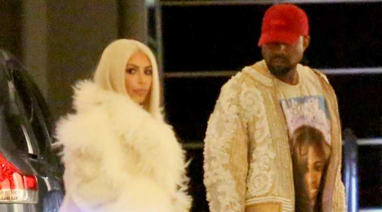 Kanye West és Kim Kardashian nehéz helyzetbe került /fotó: Northfoto