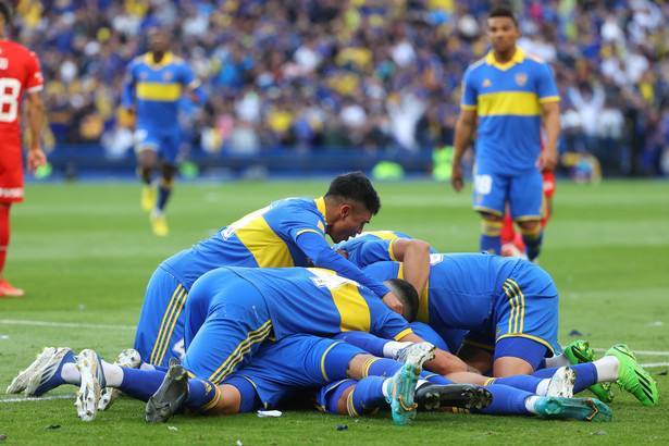 Radość piłkarzy Boca Juniors