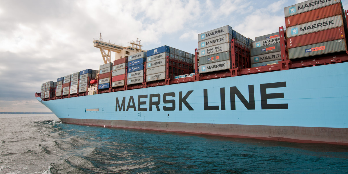 Maersk ocenia, że ​​stawki frachtowe spadły szybciej, niż oczekiwano.